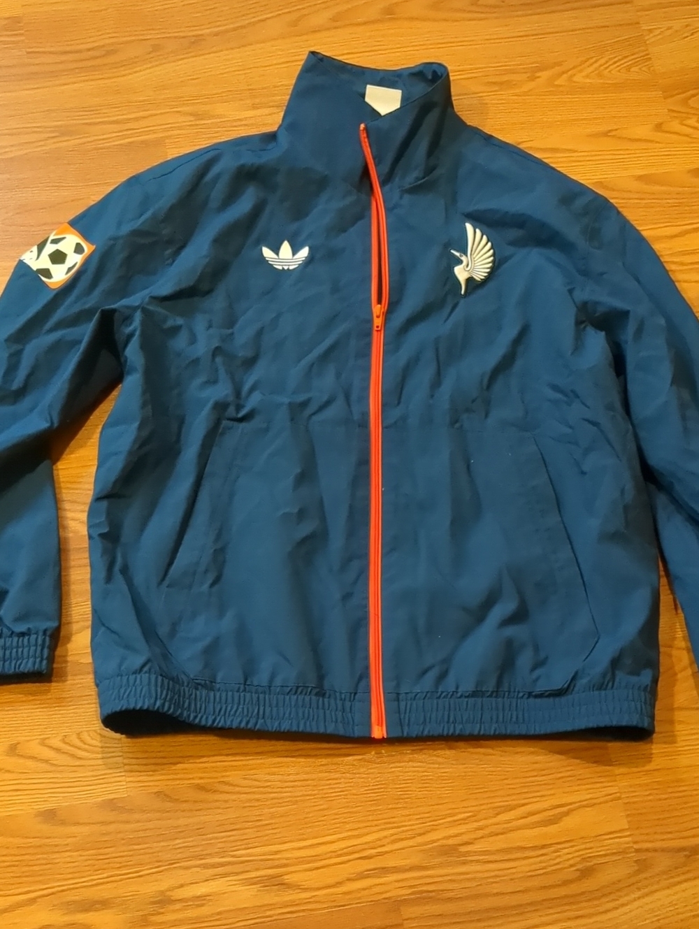 Adidas Originals Minnesota United FC Archive Anthem Full Zip Track Jacket L